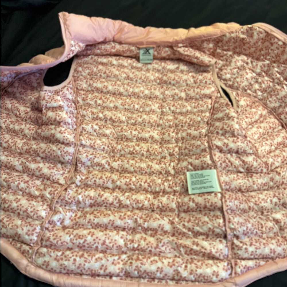 ZeroXposur Pink‎ Puffer Jacket with Textured Design